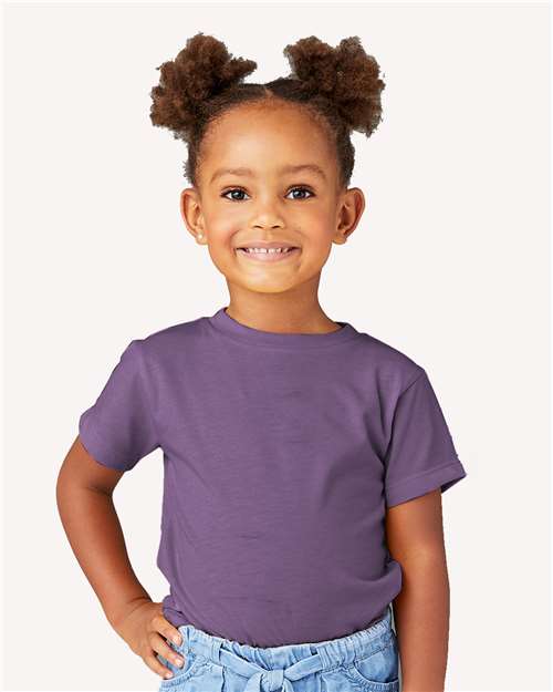 Toddler Jersey Tee BELLA + CANVAS Heather Team Purple