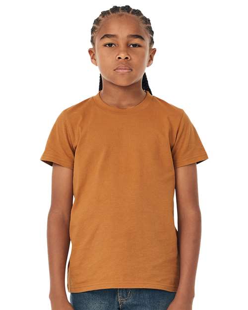 Youth Jersey Tee BELLA + CANVAS Toast