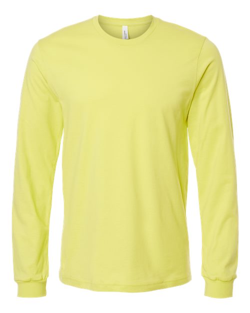 Unisex Jersey Long Sleeve Tee BELLA + CANVAS Strobe