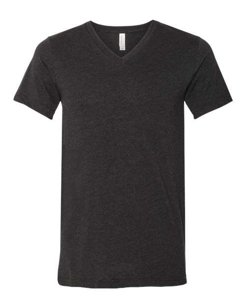 Unisex Heather CVC V-Neck Tee