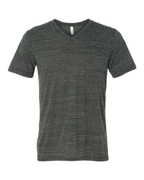 Unisex Textured Jersey V-Neck Tee