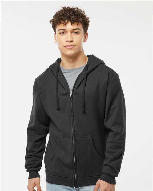 Unisex Full-Zip Hooded Sweatshirt