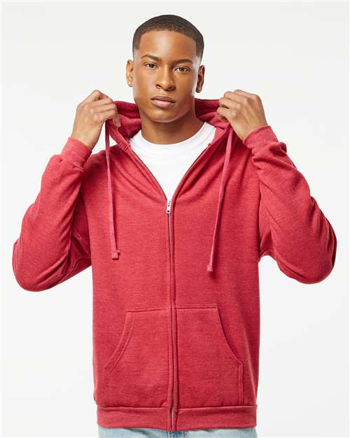 Unisex Full-Zip Hooded Sweatshirt