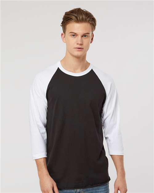 Unisex Fine Jersey Raglan T-Shirt