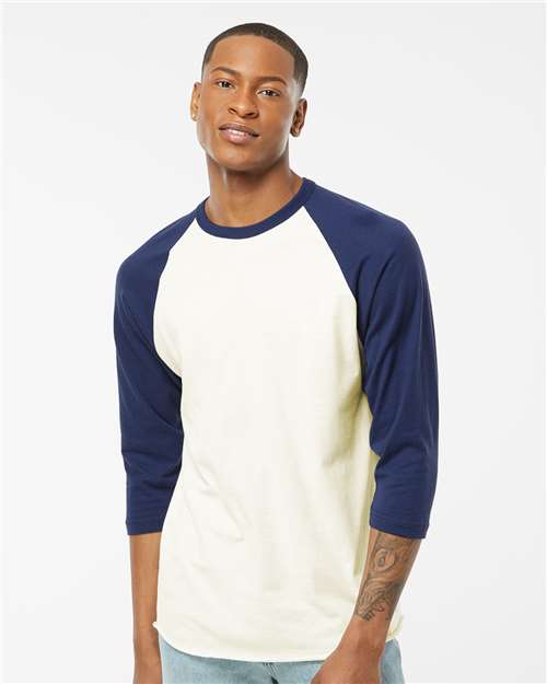 Unisex Fine Jersey Raglan T-Shirt