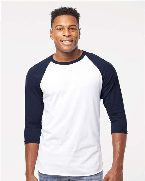 Unisex Fine Jersey Raglan T-Shirt
