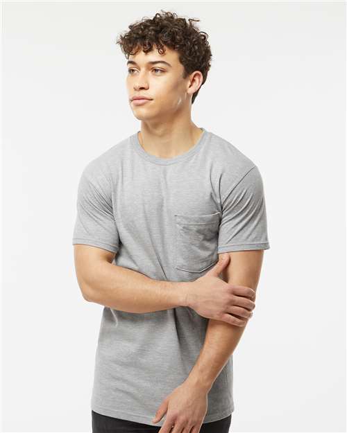 Unisex Heavyweight Jersey Pocket T-Shirt