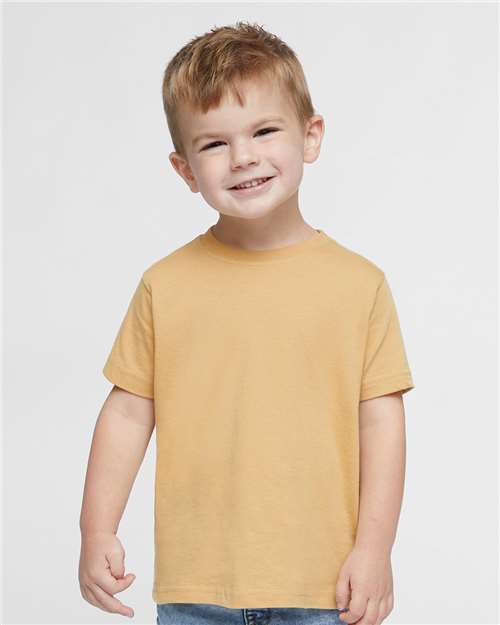 Toddler Fine Jersey Tee Rabbit Skins Latte