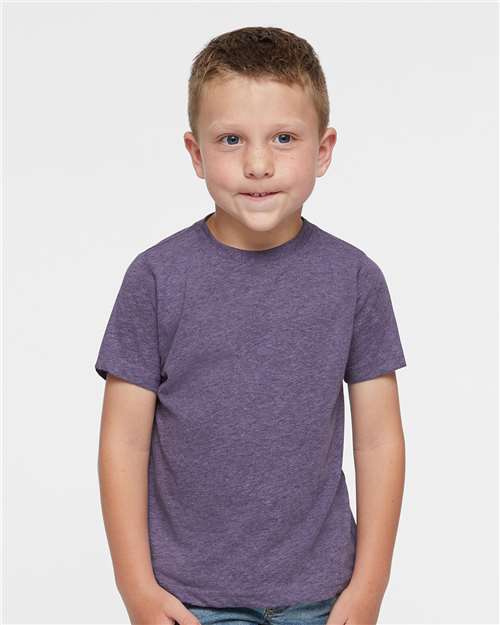 Toddler Fine Jersey Tee Rabbit Skins Wisteria Blackout