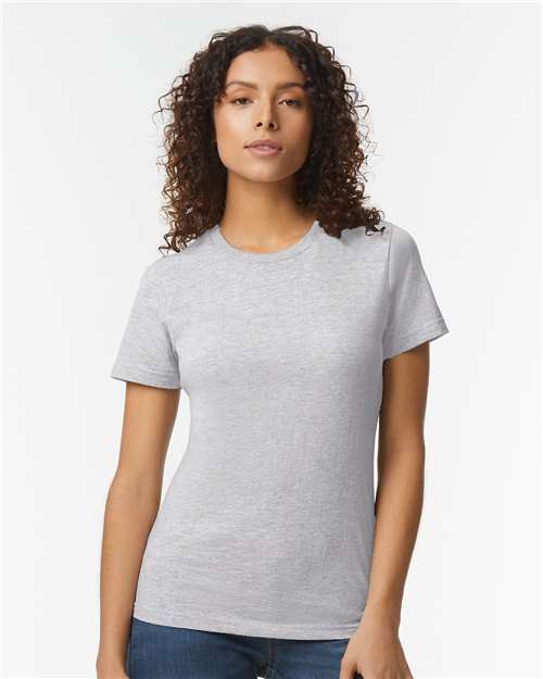 Women's Softstyle® Midweight T-Shirt Gildan Sport Grey