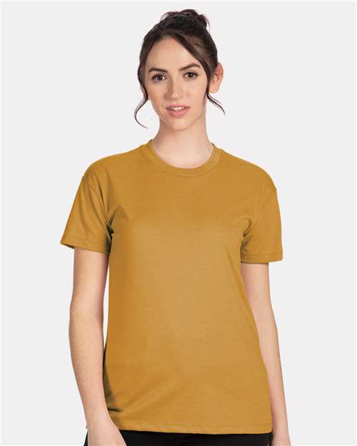 Women's CVC Relaxed T-Shirt Next Level Antique Gold
