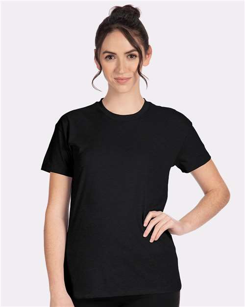 Women's CVC Relaxed T-Shirt Next Level Black