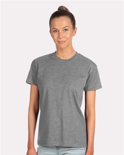 Women's CVC Relaxed T-Shirt Next Level Dark Heather Grey