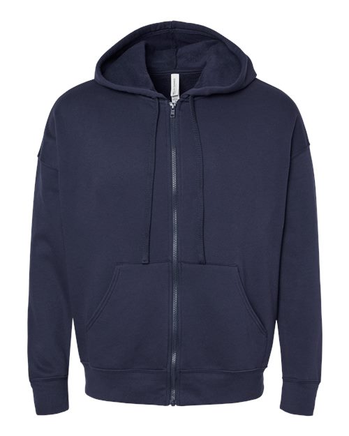 Unisex Sponge Fleece DTM Full-Zip Hoodie Sweatshirt