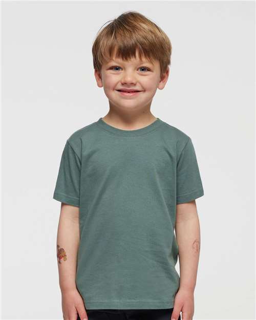Toddler Fine Jersey Tee Rabbit Skins Basil