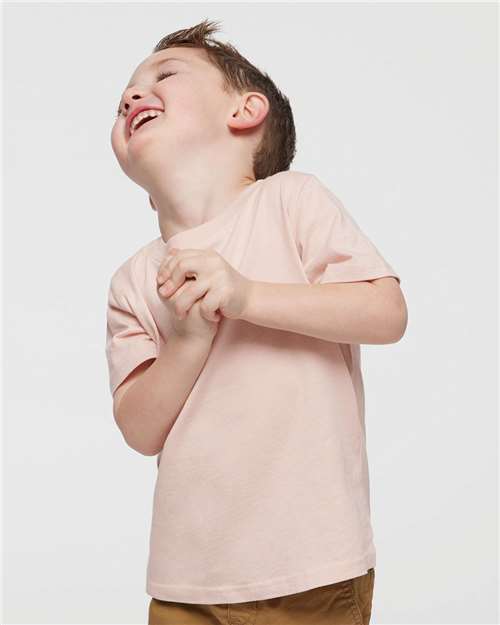 Toddler Fine Jersey Tee Rabbit Skins Blush