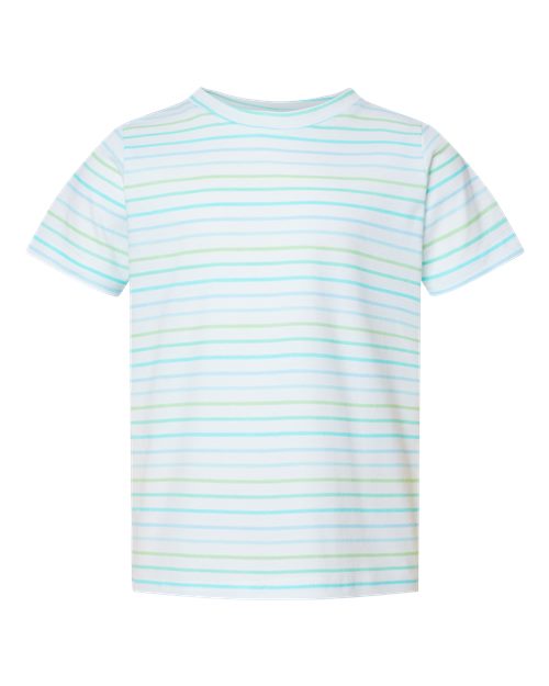 Toddler Fine Jersey Tee Rabbit Skins Marine Stripe