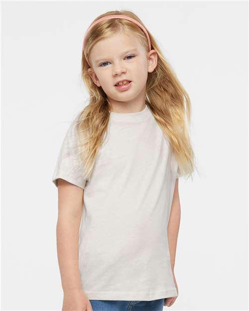 Toddler Fine Jersey Tee Rabbit Skins Porcelain