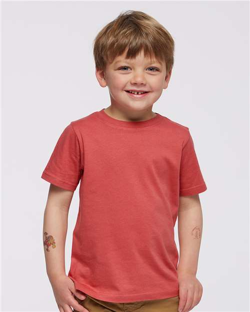 Toddler Fine Jersey Tee Rabbit Skins Passionfruit