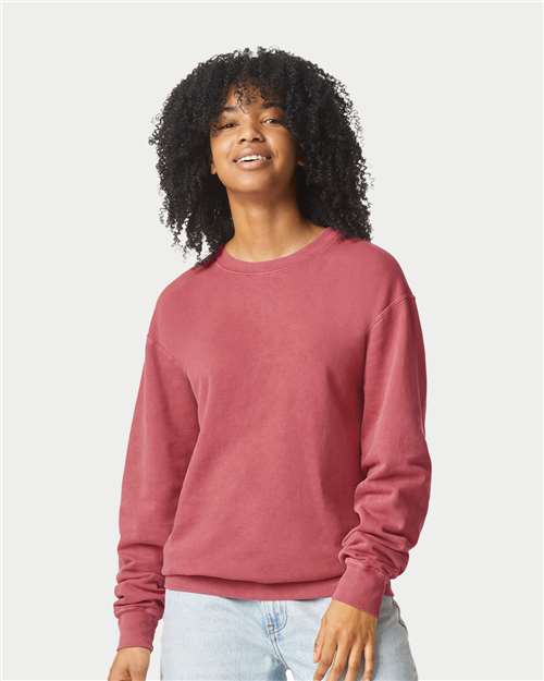 Unisex Garment-Dyed Lightweight Crewneck Sweatshirt