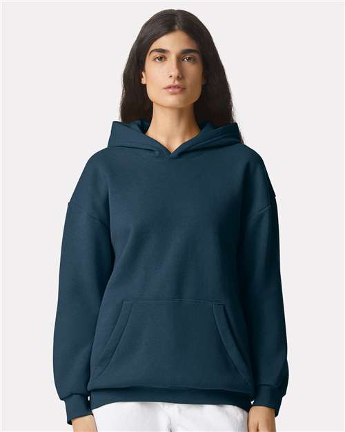 Unisex ReFlex Fleece Hoodie Sweatshirt American Apparel Sea Blue