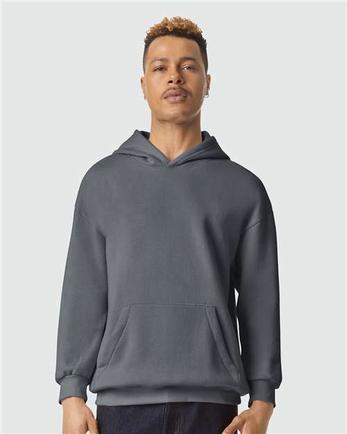 Unisex ReFlex Fleece Hoodie Sweatshirt American Apparel Asphalt