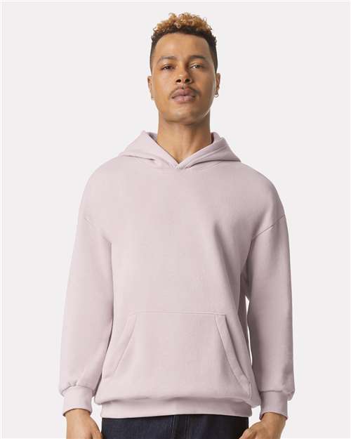 Unisex ReFlex Fleece Hoodie Sweatshirt American Apparel Blush