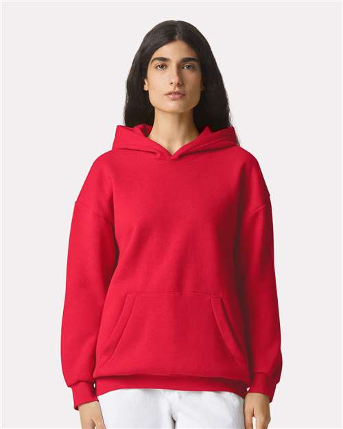 Unisex ReFlex Fleece Hoodie Sweatshirt American Apparel Cardinal