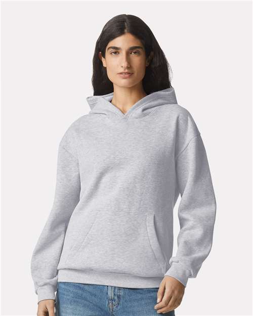 Unisex ReFlex Fleece Hoodie Sweatshirt American Apparel Heather Grey