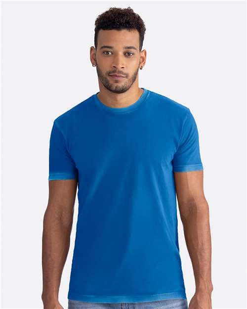 Unisex Soft Wash T-Shirt Next Level Washed Royal