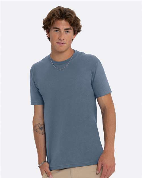 Cotton T-Shirt Next Level Blue Jean