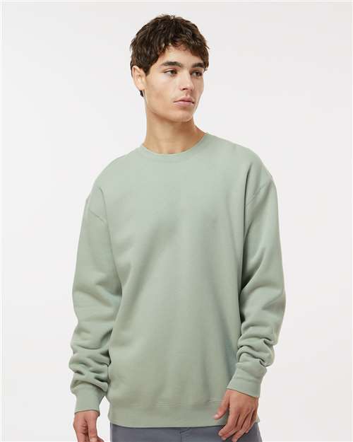 Unisex Heavyweight Crewneck Sweatshirt Independent Trading Co. Dusty Sage