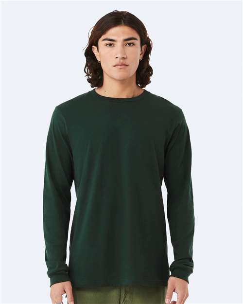Unisex Jersey Long Sleeve Tee BELLA + CANVAS Forest