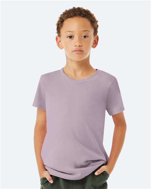 Youth Jersey Tee BELLA + CANVAS Light Violet