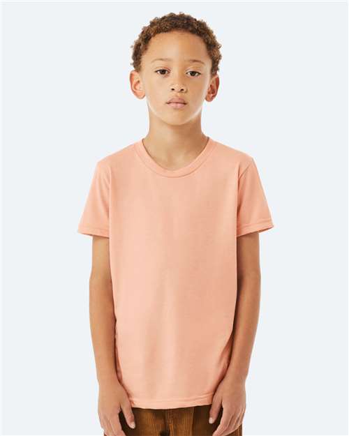 Youth Jersey Tee BELLA + CANVAS Peach