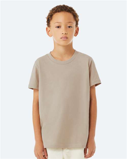 Youth Jersey Tee BELLA + CANVAS Tan