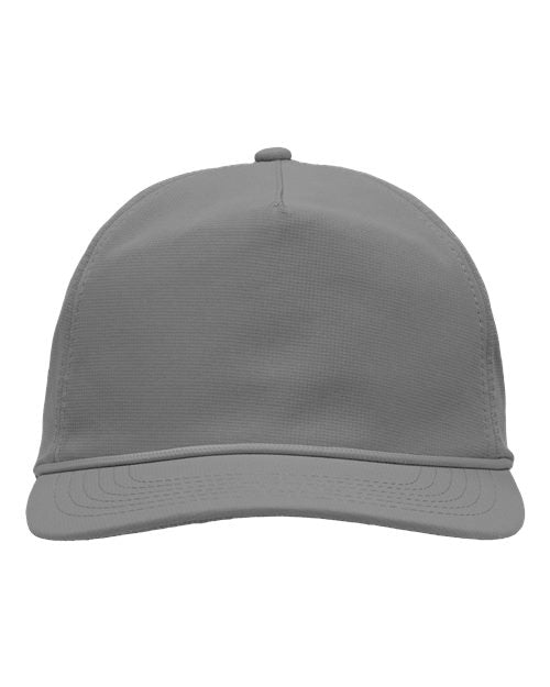 Five-Panel Ripstop Cap Sportsman Grey Adjustable