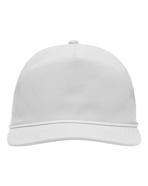 Five-Panel Ripstop Cap Sportsman White Adjustable