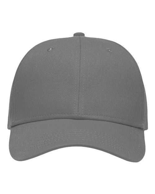 Lo-Pro Solid Traditional Cap Sportsman Grey Adjustable