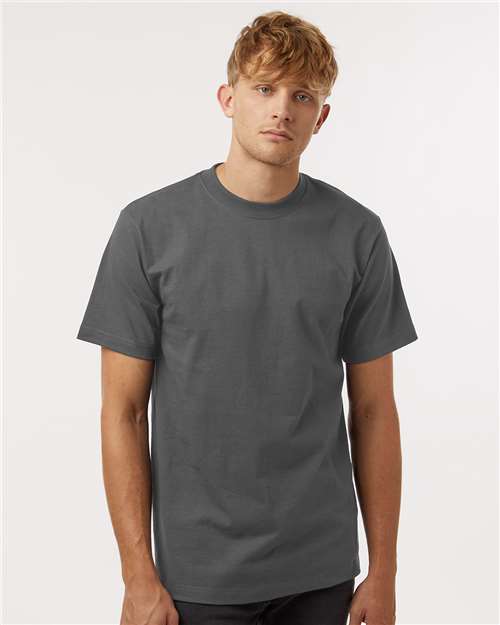 Unisex Heavyweight Street T-Shirt Tultex Charcoal