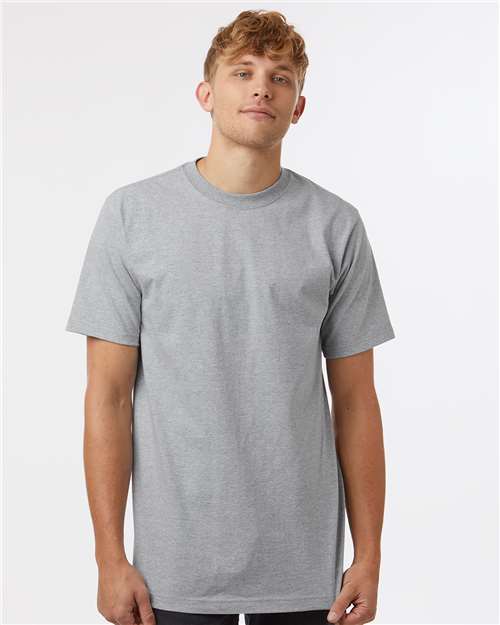 Unisex Heavyweight Street T-Shirt Tultex Heather Grey