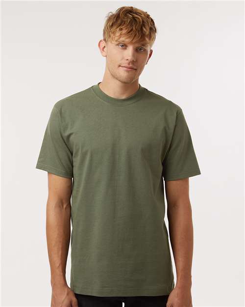Unisex Heavyweight Street T-Shirt Tultex Military Green