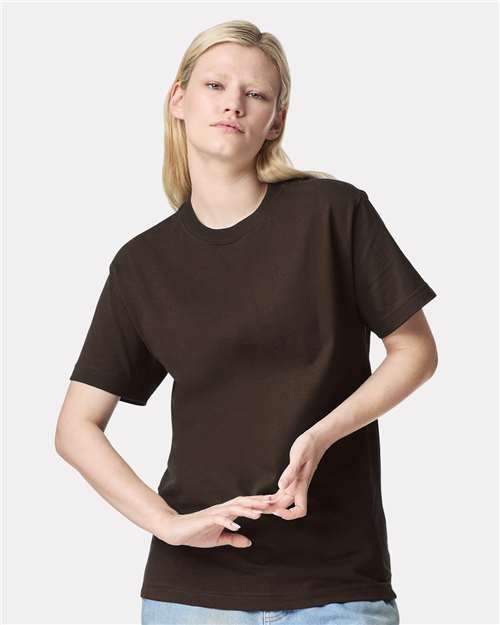 Unisex Super Heavyweight Tee American Apparel Brown
