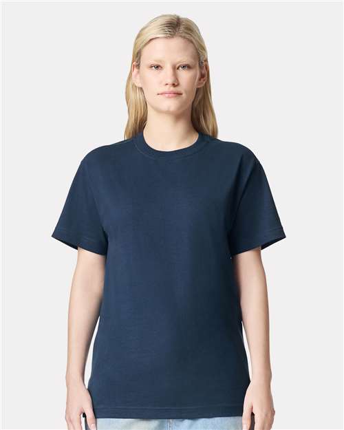 Unisex Super Heavyweight Tee American Apparel Sea Blue