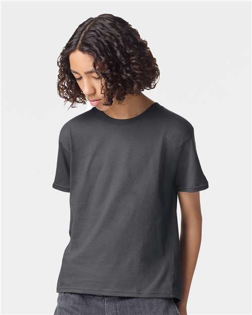Youth Fine Jersey Tee American Apparel Asphalt