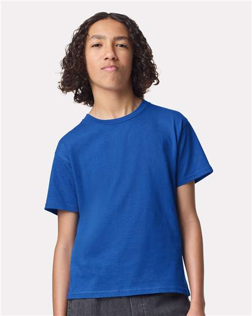 Youth Fine Jersey Tee American Apparel Royal Blue