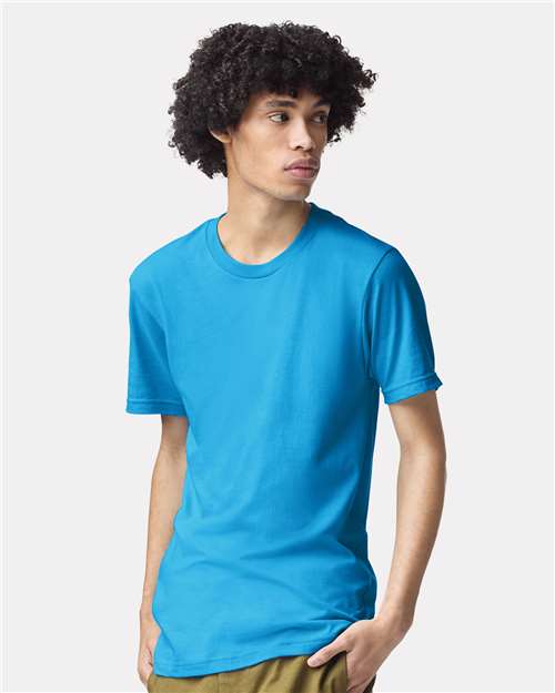 Unisex CVC Tee American Apparel Heather Teal