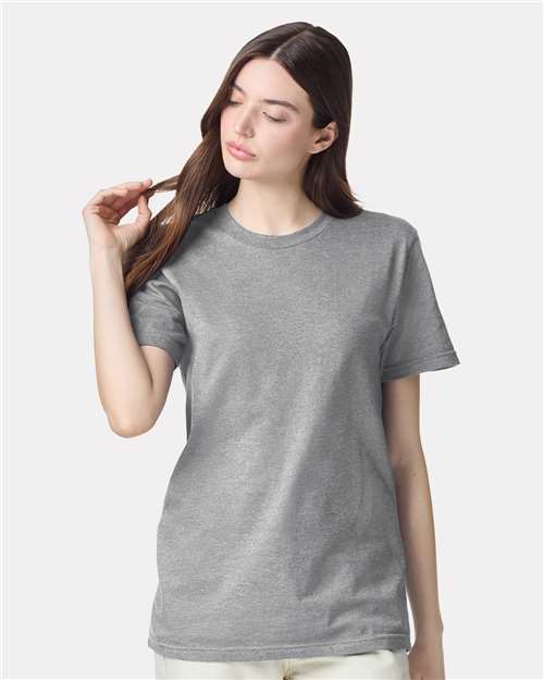 Unisex CVC Tee American Apparel Heather Grey