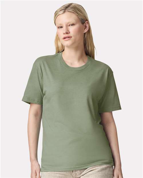 Unisex CVC Tee American Apparel Heather Sage