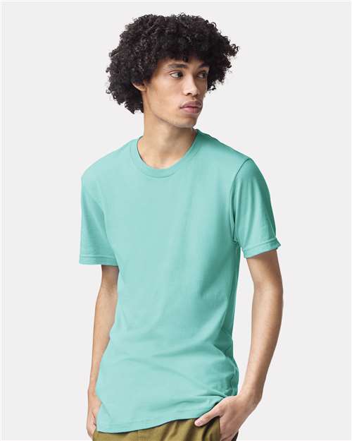Unisex CVC Tee American Apparel Heather Celadon